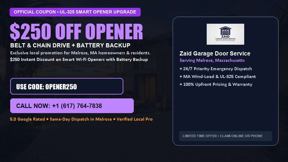 Zaid Garage Door Service $250 OFF Premium LiftMaster Opener Installation